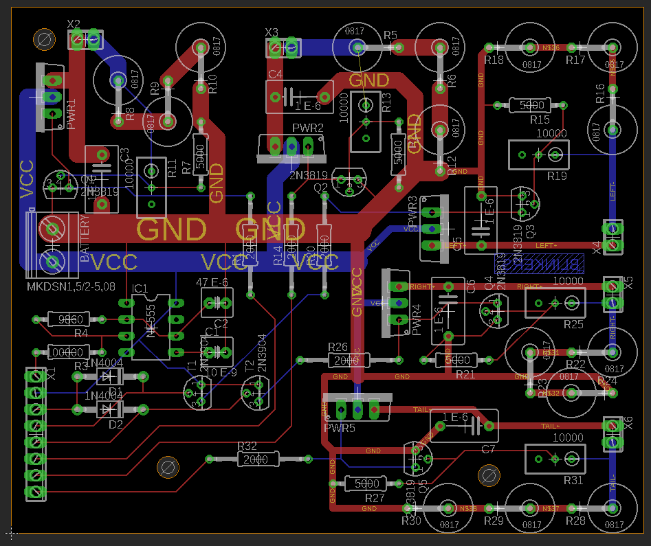 The final layout