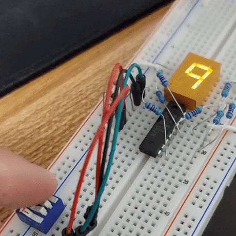 Cycling through values using a DIP switch set