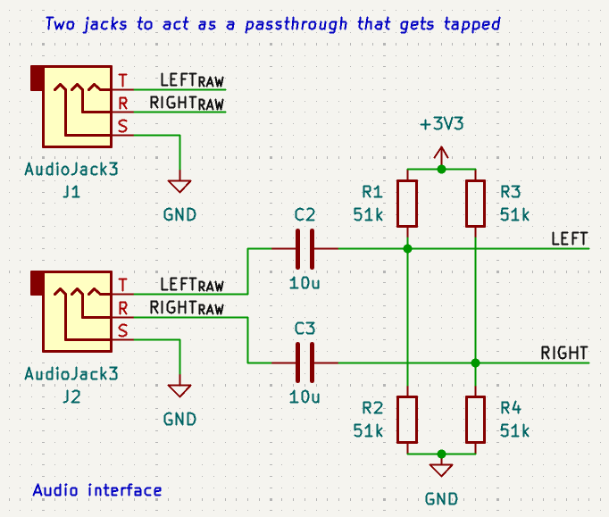 Audio input circuitry