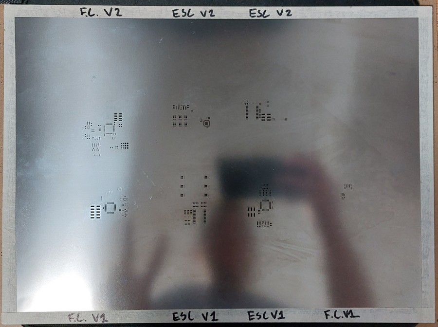 The combined stencil for the EWSC and flight computers V1s and V2s